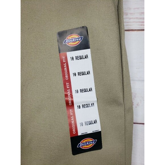 Dickies Original Fit Women’s 774® Work/Casual Pants – Size 10 Regular Khaki - Picture 4 of 12